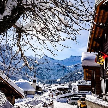 Pension Sonne Adelboden Esterno foto
