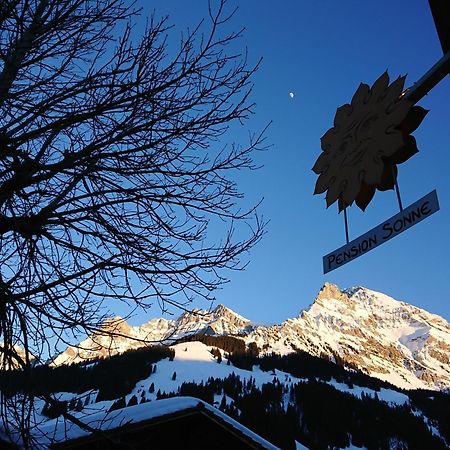 Pension Sonne Adelboden Esterno foto