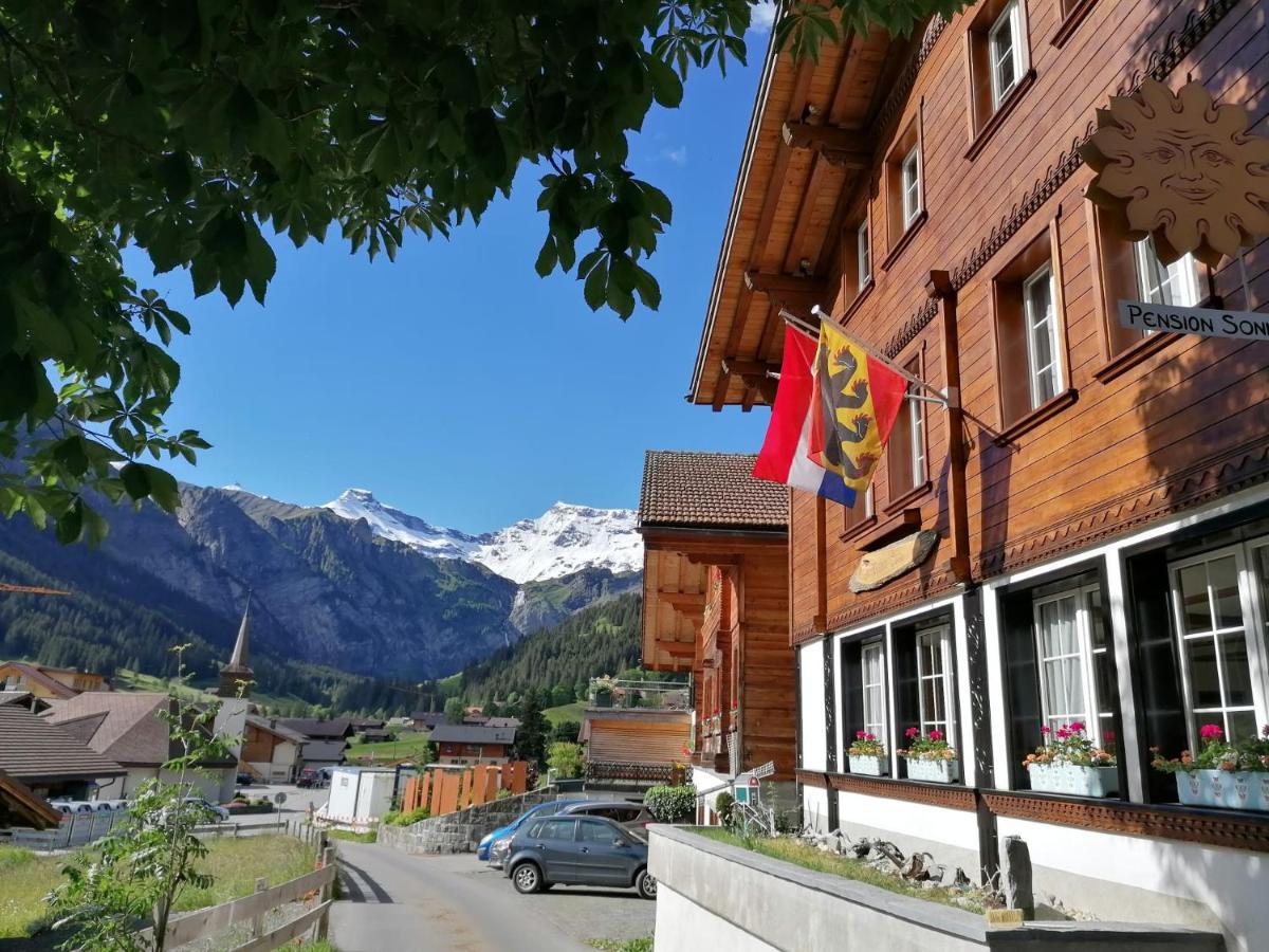 Pension Sonne Adelboden Esterno foto
