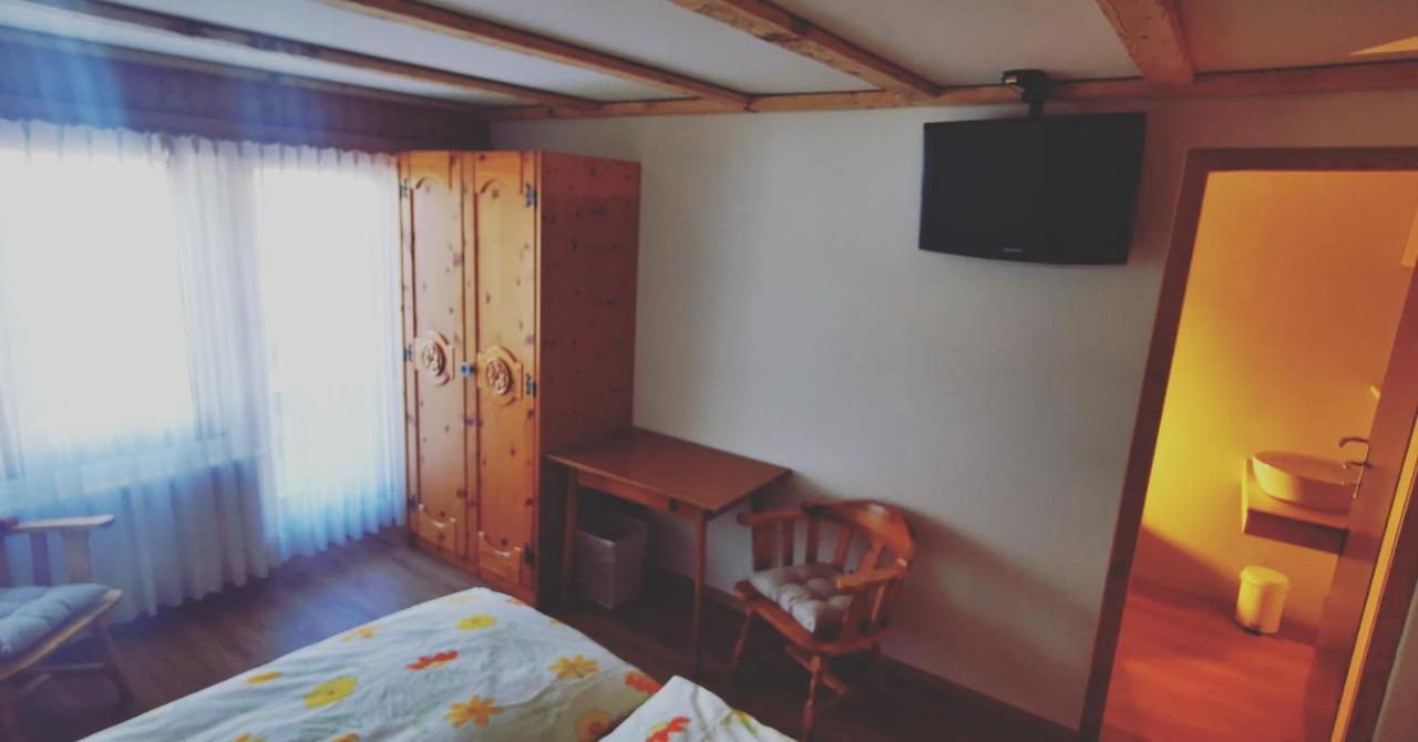 Pension Sonne Adelboden Esterno foto