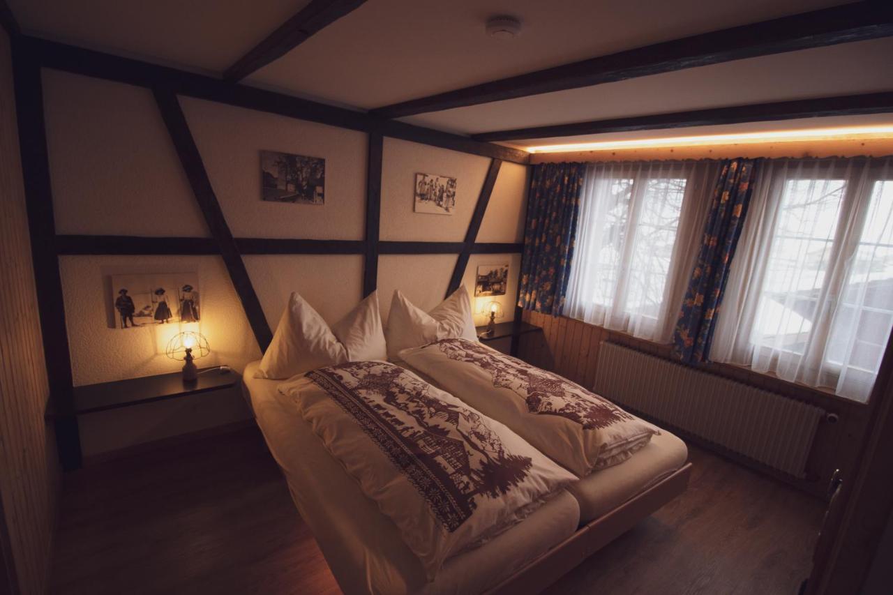 Pension Sonne Adelboden Esterno foto