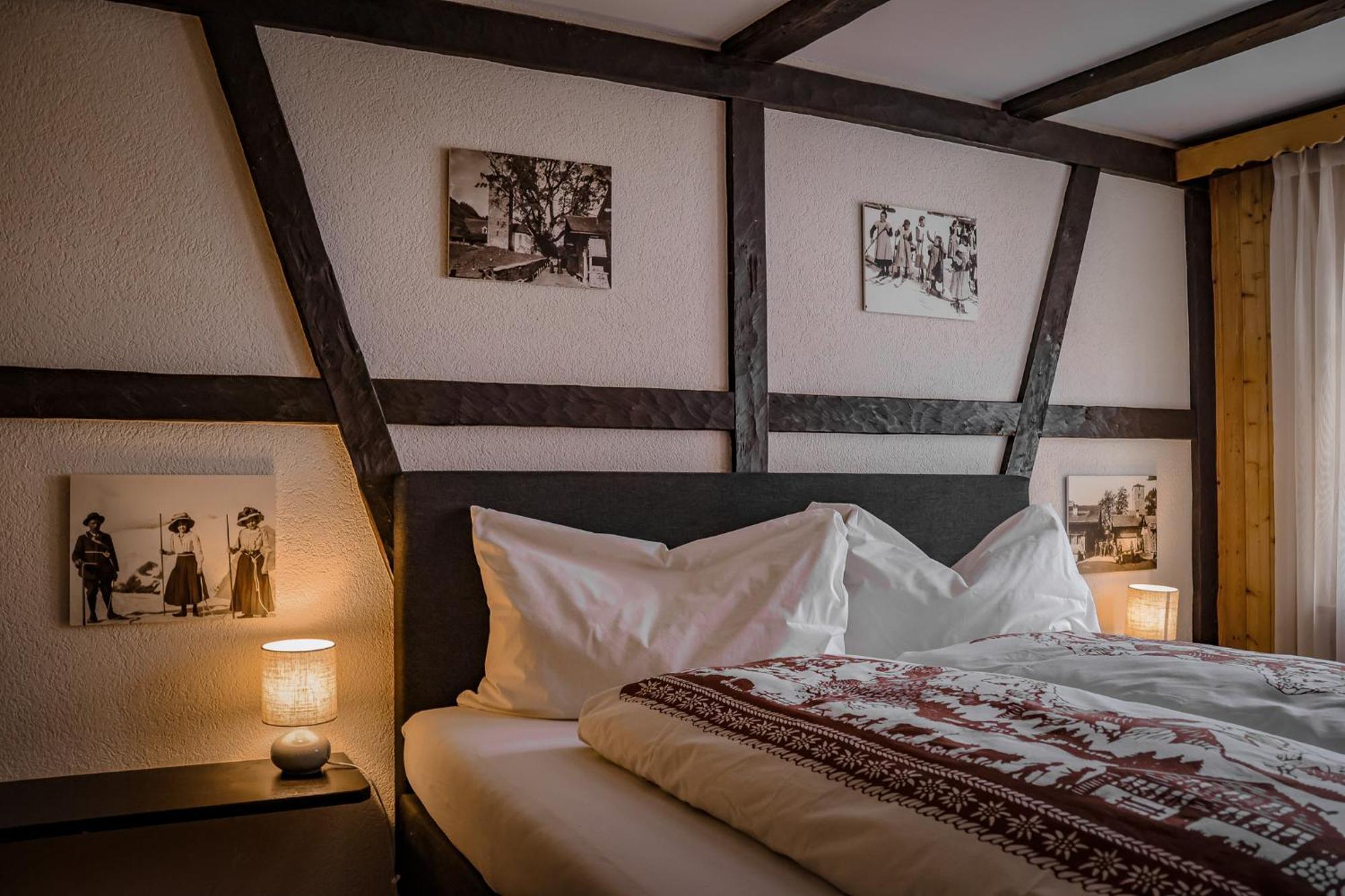 Pension Sonne Adelboden Esterno foto